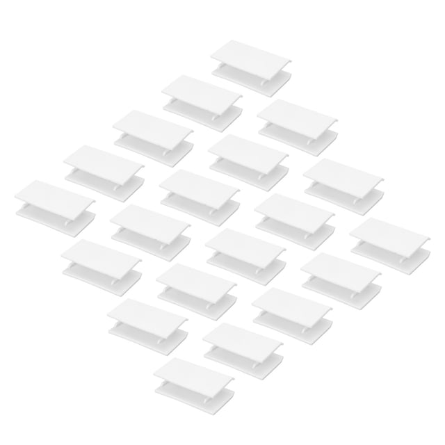 20Pcs Sliding Door Window Lock, Adjust Plastic Security Window Lock Stop Block Limit Safe Non Collision Accessories For Patio Bedroom