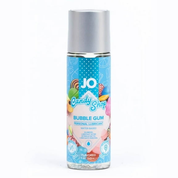 JO H2O Candy Shop Water Based Flavored Lubricant 2oz - Bubble Gum