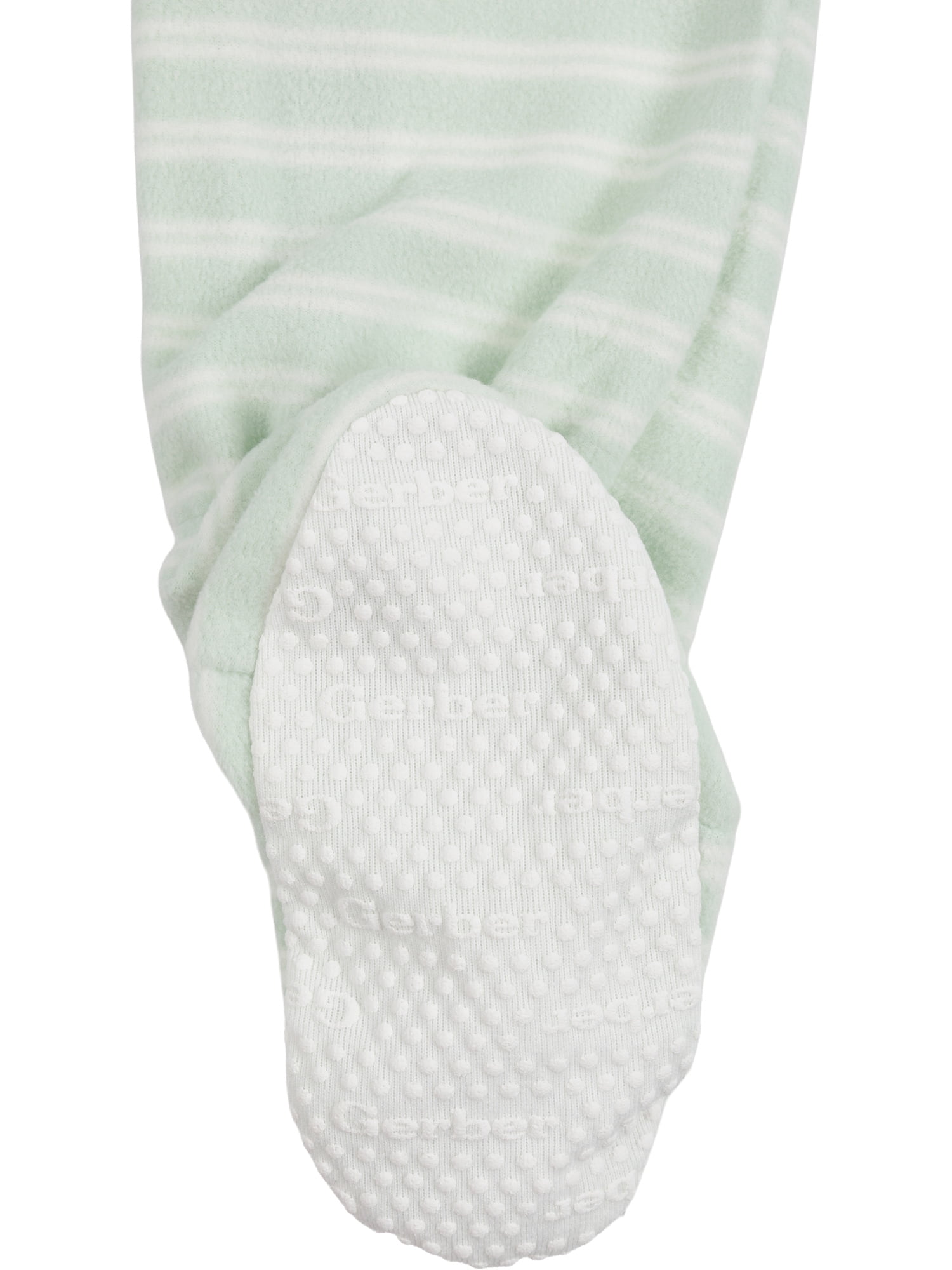 Gerber Baby and Toddler Neutral Microfleece 2-Way Zipper Blanket Sleeper Pajamas, 3-Pack, Sizes 0/3 Months - 5T