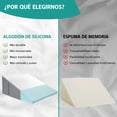thumbnail image 4 of Almohada Antireflujo Adulto, Almohada de Cu&ntilde;a para Cu&ntilde;a |Algod&oacute;n de Silicona Mejorado| Almohada Triangular con 2 Bolsillos y 1 Almohada para el Cuello,Apoya y alivia e, 4 of 7