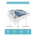 thumbnail image 4 of Quilts Queen Size Bedding Set, Blue Turtle Coastal Reversible Summer Quilt 3 Pieces, Summer Beach Coral Conch Shell Lightweight Bedspreads Coverlets with 2 Pillow Shams for All Seasons, 4 of 5
