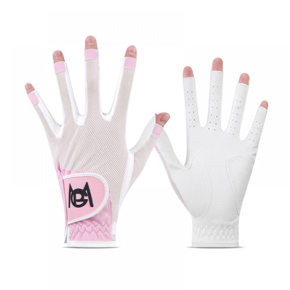 One Pair Women's Golf Gloves Improved Grip System Superior Fit Cool And
