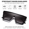 thumbnail image 3 of Gafas de sol STORYCOAST Cuadradas de Moda con Montura Grande y Protección UV400, 3 of 7