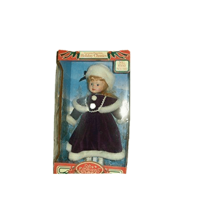 Soft expressions holiday classics porcelain doll hot sale