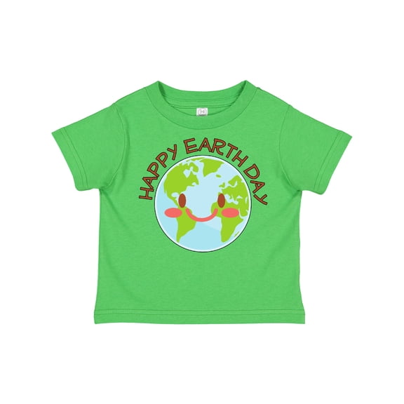Inktastic Happy Earth Day Boys or Girls Toddler T-Shirt