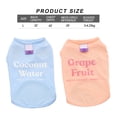 thumbnail image 2 of 2 Pack Dog Cooling Shirt, Lightweight Summer Dog Clothes for Small Dogs, Cat Outfit, 2 of 6