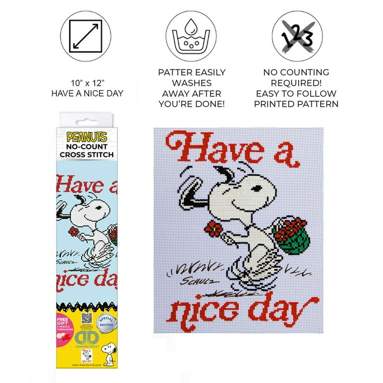 DIAMOND DOTZ® Have a Nice Day Peanuts Special Edition No-Count