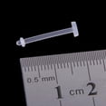 thumbnail image 3 of Barras de lengua acrílico Zulema 10 Uds 14g 16mm, 3 of 4