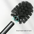 thumbnail image 7 of Vggrvlo Black Toilet Brush and Holder Set Compact Toilet Brush & Holder with Solid Handle and Durable Bristles Hard Bristle Cleaning Supplies for Kitchen, Bathroom, Corner, Grout, Bottle, Blender, 7 of 7