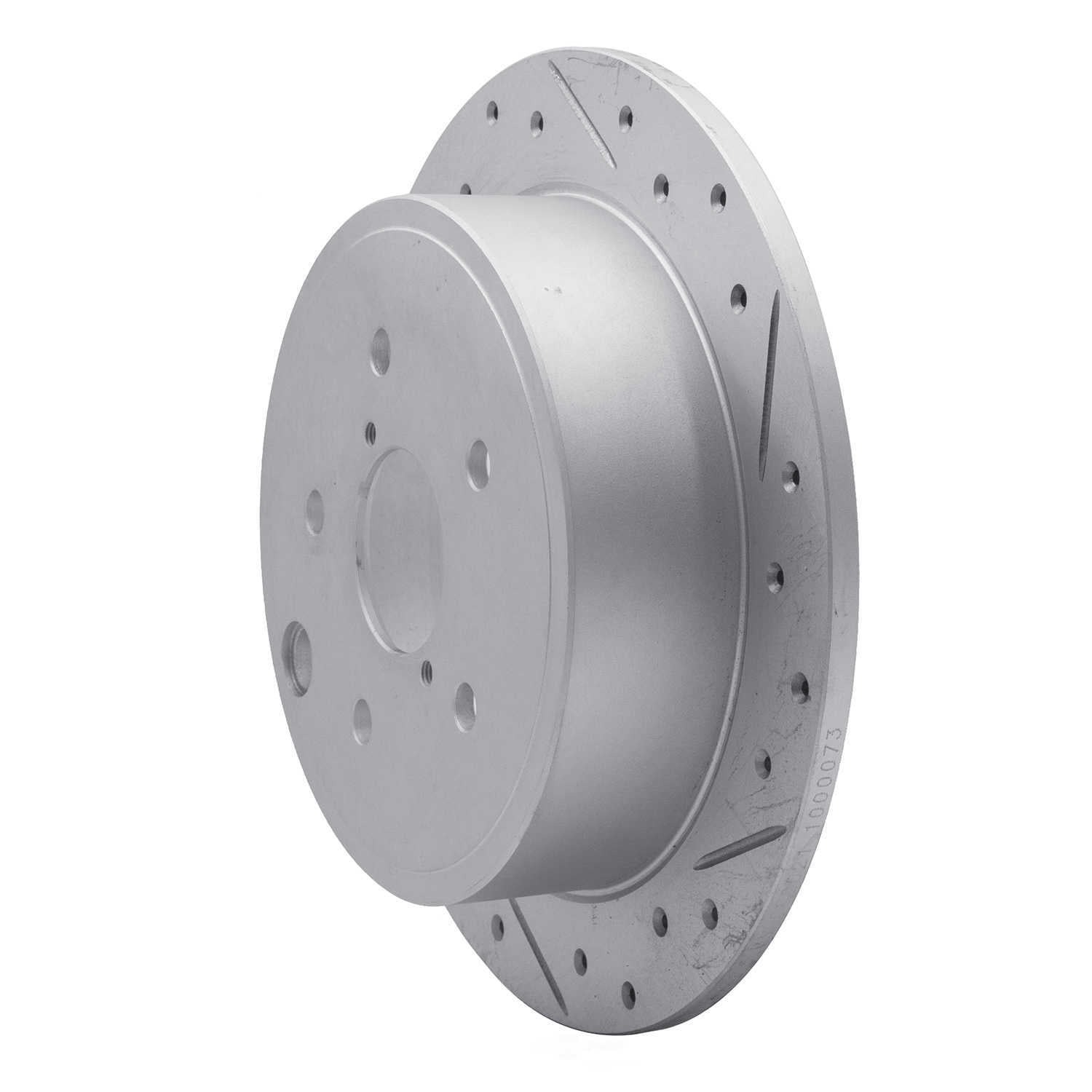 Dynamic Friction Company 830-13024R DFC Geoperformance Rotor - Drilled and Slotted
