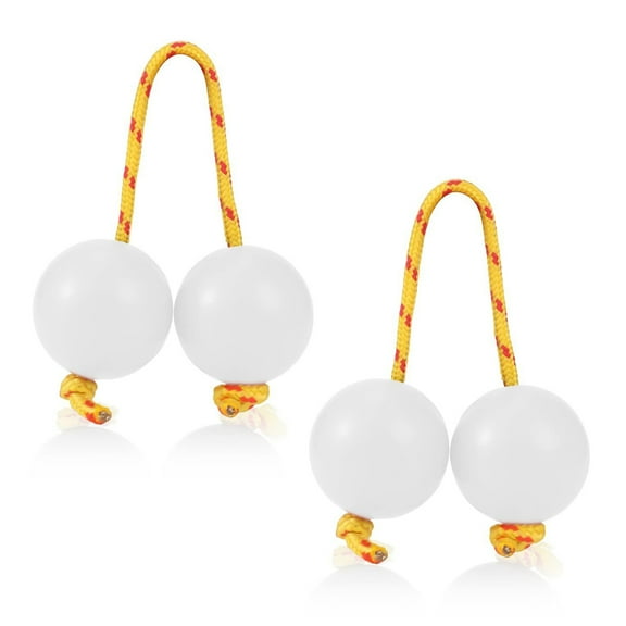 Hyasfey 2 Pair Asalato Rhythmic Ball Hand Percussion Instruments Rattle Asalato Shaker for Adults And Teenagers