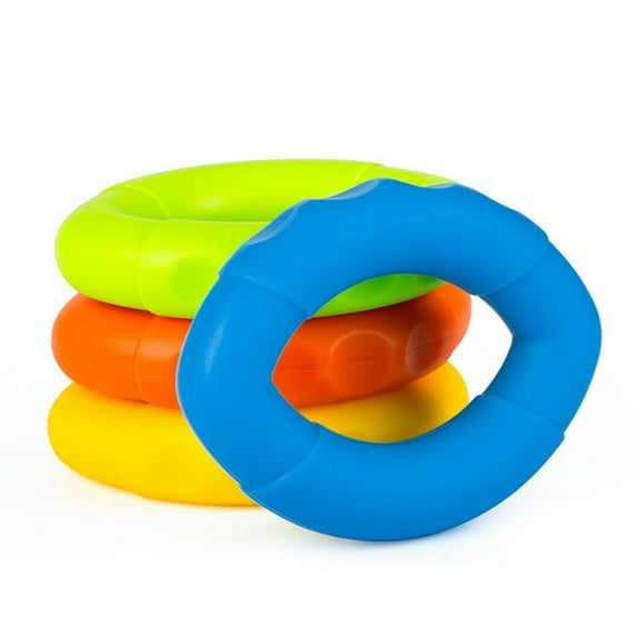 SPRING PARK Finger Hand Grip TPE O-shaped Ring Gripper Strengthener Excerciser Muscle Power Train
