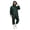 Army Green, variant on Unisex Hooded Raincoat Work Jumpsuit Rain Suit One Piece Coveralls Rainwear Waterproof Overalls Army Green 175