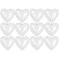 thumbnail image 1 of 12pcs Heart Shaped Plastic Ball Ornament Arrangement Party Decoration Hanging Balls, 1 of 4