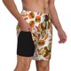 thumbnail image 2 of Fotbe Burger Traje de Baño para Hombre – Shorts de Natación de Secado Rápido con Forro y Bolsillos-Large, 2 of 6