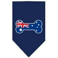 thumbnail image 3 of Pet and Dog Bandana Screen Printed, "Bone Shaped Australian Flag", 3 of 10