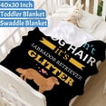 thumbnail image 2 of Yibo Funny Quote Dog Pickles Blanket Flannel Soft and Comfortable Anti-static Bed Sofa Blanket, 2 of 7