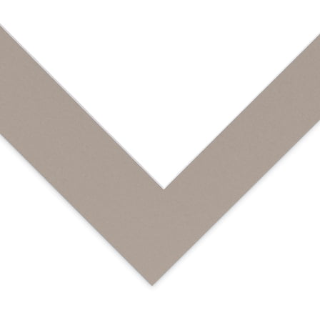 Blick Pre-Cut Mat - Umber, 11" x 14" (7-1/2" x 9-1/2" Opening)