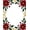 Red, Pattern 1, variant on ODIKA 2'x3' Machine Washable Non-Slip Area Rug, Elegant Poinsettia Wreath Celebration Display High Traffic Rug, Red, 732456