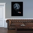 thumbnail image 2 of Moon Hot air balloon Gallery-Wrapped Canvas Wall Art, 2 of 3