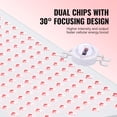 thumbnail image 4 of Panel de terapia de luz roja VEVOR 80W para Body Face 60 LED, 4 of 9