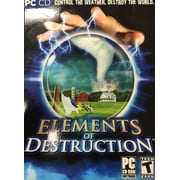Elements of Destruction PC CD-Rom: Unleash the Fury of Mother Nature