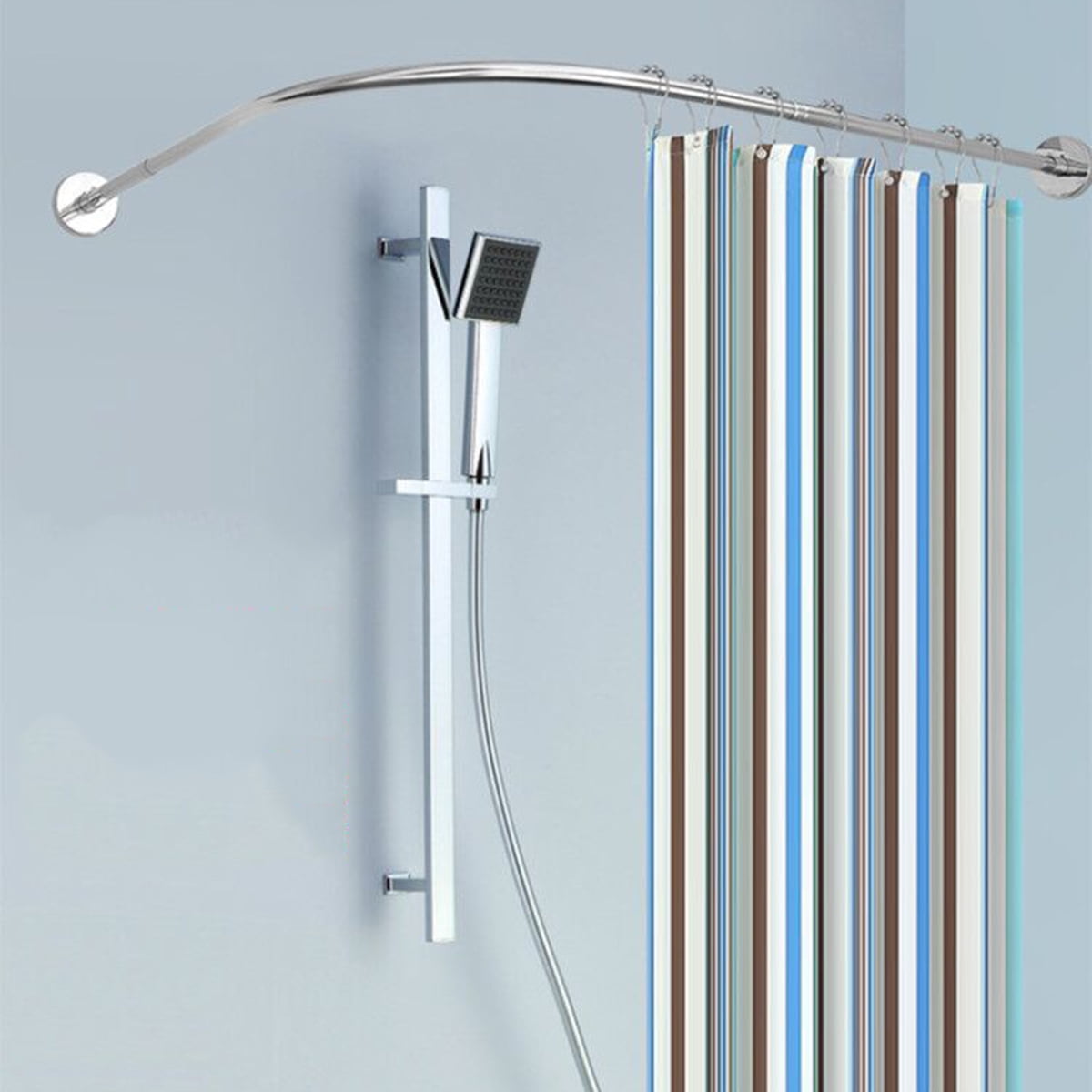 Шторки для труб. Curved Shower Curtain Rod 90х90. Угловой карниз для ванной комнаты Corner Shower Rods Kit. Карниз веерный для душа Duschy. Штанга для душевой шторки.