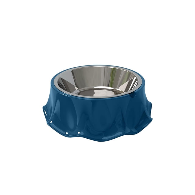 Plato de alimentación para gatos Yuyangstore Comedero para gatos Antideslizante Azul