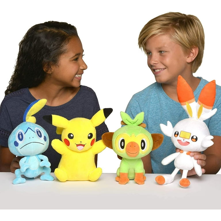  Pokémon 8 Grookey, Sobble, & Scorbunny 3-Pack Plush