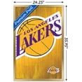 thumbnail image 3 of NBA Los Angeles Lakers - Logo 13 Wall Poster, 22.375" x 34", Framed, 3 of 3