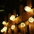 thumbnail image 3 of LINLIN Clear Globe Bulbs String Light,Waterproof 18.2FT 25LED G40 Bulbs Copper Starry Decorative String Lights for Bedroom Wedding Party Garden Christmas Party, 3 of 9