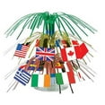 thumbnail image 1 of Beistle 57372 International Flag Miniature cascade centerpiece, 71/2-Inch, 1 of 2