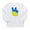 Cloud White, variant on CafePress - Ukrainian Flag Peace Sign Ukra Long Sleeve T Shirt - Long Sleeve Infant T-Shirt