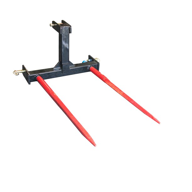 Titan Attachments Black Category 1 Tractor 3 Point Attachment w/ Dual