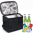 thumbnail image 1 of Glacière Souple Pliable, Conception Multifonctionnelle Répondant à une Haute Résistance à la Chaleur, Isolation Thermique Garde les Aliments Frais dans Toutes les Conditions pour la Randonnée, le Camping et les Sorties de Pêche, 1 of 6