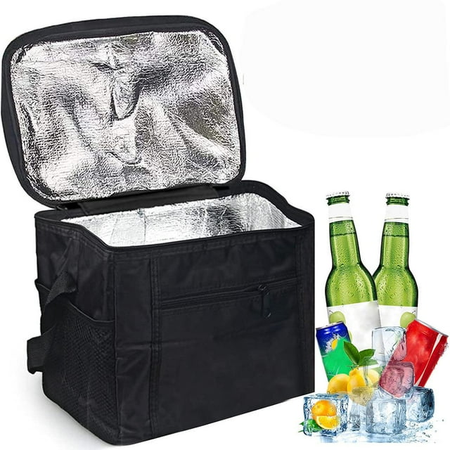 Glacière Souple Pliable, Conception Multifonctionnelle Répondant à une Haute Résistance à la Chaleur, Isolation Thermique Garde les Aliments Frais dans Toutes les Conditions pour la Randonnée, le Camping et les Sorties de Pêche