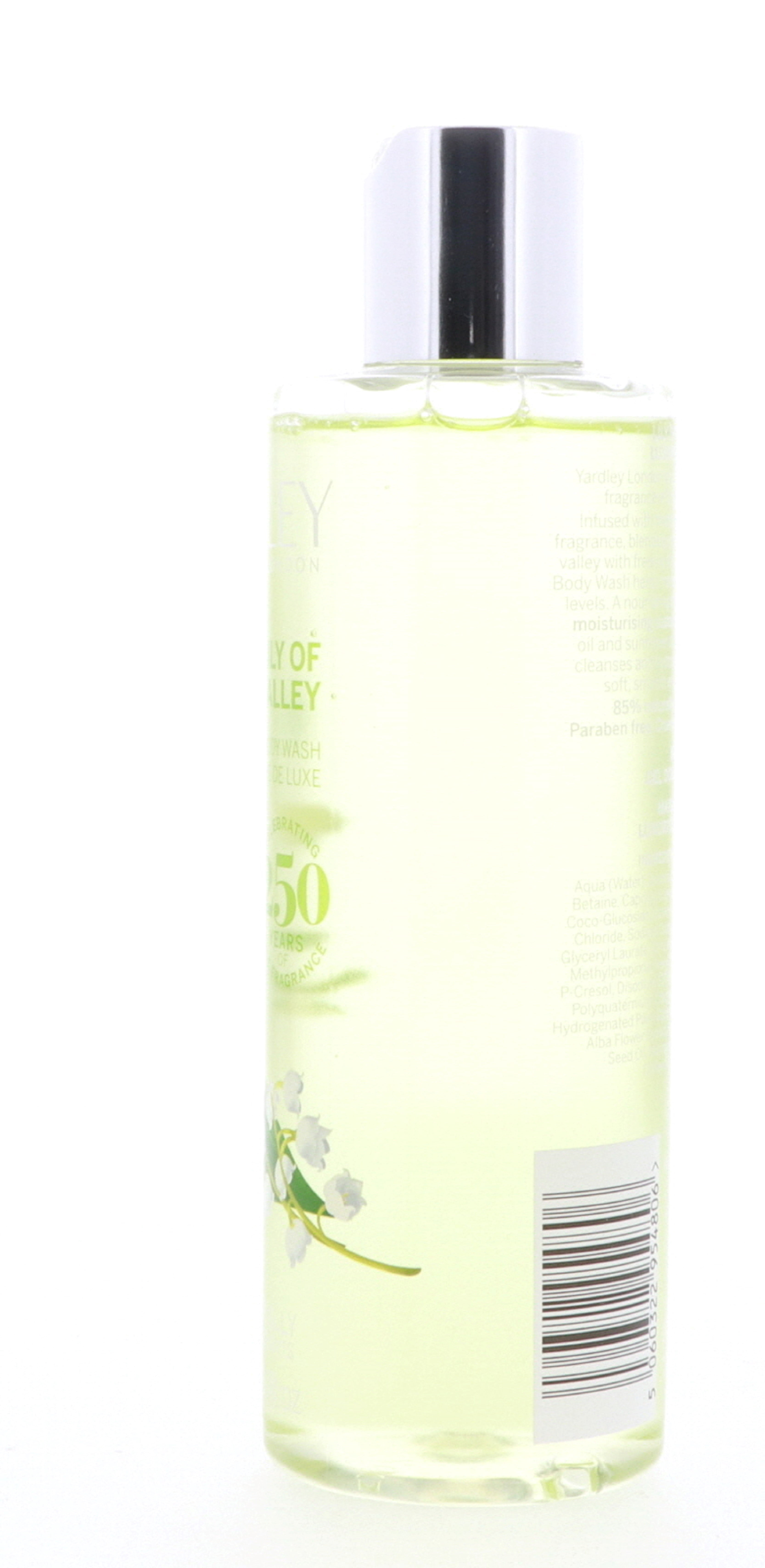 Yardley Lily of the Valley Luxury Body Wash, 8.4 oz 2 Pack