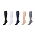 thumbnail image 1 of QUTETN 5Pcs Compression Socks Anti-Slip Design Men‘s Compression Socks Knee High Socks for Enhanced Comfort and Performance Black, 1 of 2