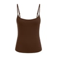thumbnail image 4 of Women's Solid Color Yoga Tight Sports Tank Top Strap, 4 of 5