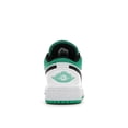 thumbnail image 4 of Jordan Kid's 1 Low White Lucky Green Tumbled Leather Shoes, from StockX, 4 of 5