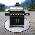Hunei BBQ Mat Fire Pad Barbecue Pad High Temperature Pad Circular Fire