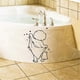 thumbnail image 4 of Bathroom Wall Stickers for Kids Bathing Black Decals, 4 of 4