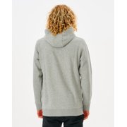 Rip Curl Men's Zip Hooded Fleece ~ Wetsuit Icon grey marle