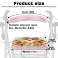 thumbnail image 6 of Jiueut Sunflower Corgi Rollator Seat Cushion Back Bar Cover Set for Women 2 Piece Padded Seat Cushion for Rollator Walker Removable Protective Covers for Walker, 6 of 7