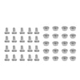 thumbnail image 1 of Premium 20-Piece M6 Stainless Steel Flange Nut and Screw Set for Durable Greenhouse Hardware, Corrosion-Resistant, Rust-Proof, and High-Performance Fastening Solution, 1 of 6