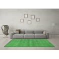 thumbnail image 3 of Ahgly Company Indoor Rectangle Abstract Emerald Green Contemporary Area Rugs, 8' x 10', 3 of 4