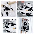 thumbnail image 6 of Small Dog Harness Vest with Leash Set, Cow Print Dog Overalls, Soft Pet Shirt for Cats Puppy Small Dogs XS, 6 of 7