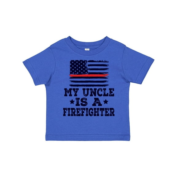 Inktastic Firefighter Uncle Fireman Nephew Boys or Girls Toddler T-Shirt