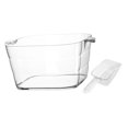 thumbnail image 4 of Cubeta de Hielo Cubeta para Bebidas Enfriador de Champán Recipiente Transparente PC Resistente con Gran Capacidad y Asas Reforzadas Adecuada para Fiestas Bares Reuniones, 4 of 9