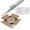 White, variant on Cables Direct Online 500ft RG6 Coaxial Cable Dual Shield, 18AWG Copper Clad Steel (CCS) Core, Aluminum Braid with PVC Jacket, Black Reel Box